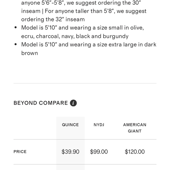 Quince Ultra Stretch Ponte Straight Leg Pants size Medium M - Picture 7 of 7